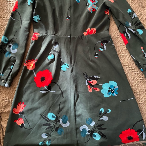 Loft Floral Dress - long sleeve - Picture 3 of 5